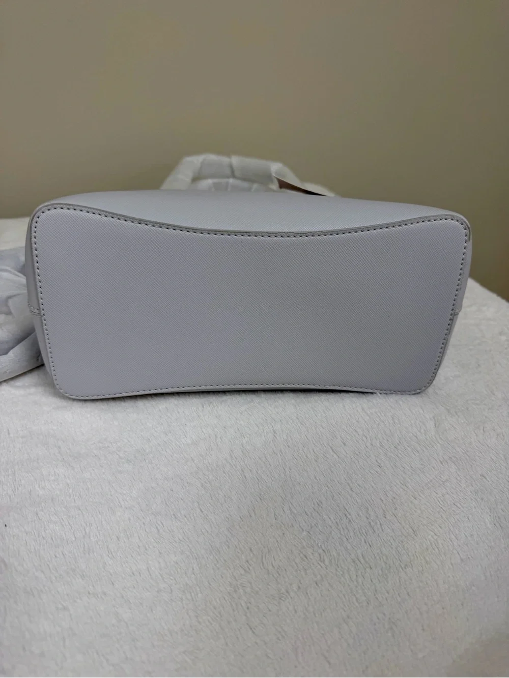 Kate Spade Glitter Trim Satchel with Crossbody Strap.